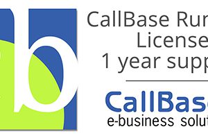 CallBase runtime license, 1 year support